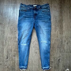 Madewell 9” High-Rise Skinny Ripped & Repaired Edition Jeans 32